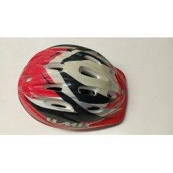 Casco UMIT niño color rojo con protecciones