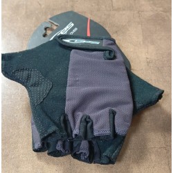 Guantes dedos cortos para ciclista licra/piel