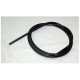 Funda cable 6mm negra