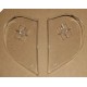 Tapa lateral casco integral marca MT modelo Chesste,juego