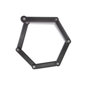 Antirrobo bicicleta plegable articulado 80cm