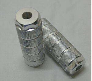 Apoyapies bicicleta aluminio trasero rosca 14mm, juego