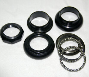 Arandelas direccion bicicleta aluminio A-Head 22,2mm, juego