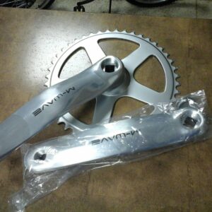 Biela con plato + izquierda aluminio 42z 170mm