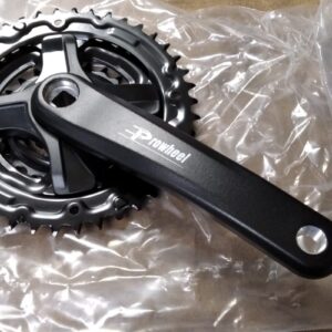 Biela con plato 24/34/42z + izquierda 170mm eje cuadrado aluminio