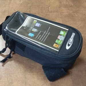 Bolsa bicicleta al manillar con velcro pequeña