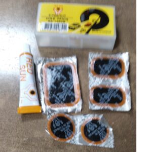 Caja parches economico bicicleta