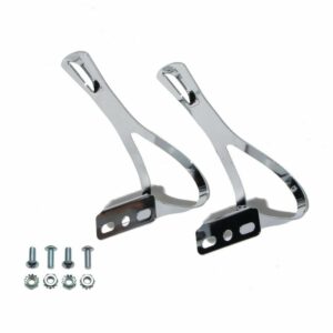 Calapie pedal metalico para correa, juego