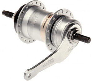 Carrete trasero Shimano Nexus 3 velocidades 36 agujeros freno contrapedal