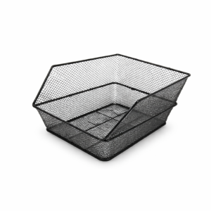 Cesta bicicleta trasera al portaequipajes metálica