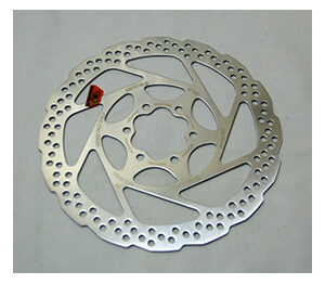 Disco freno de disco bicicleta 160mm diametro 6 tornillos