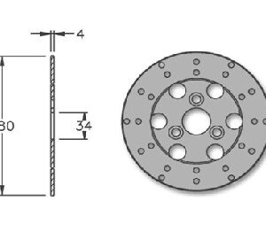 Disco freno Delantero Suzuki Adress R/Katana/Zillion