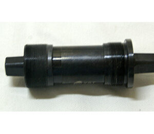 Eje pedalier bicicleta cuadrado bloc rosca BC 110mm