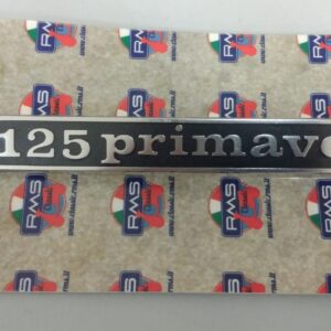 Escudo - letrero 125 Primavera