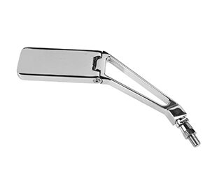 Espejo plegable cromado 100x45 lado derecho