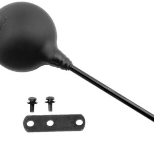 Espejo Vespa negro con platina