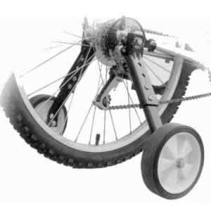 Estabilizadores bicicleta reforzados de 20"-26", juego
