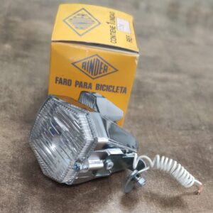 Faro bicicleta antiguo al guardabarros Rinder 128