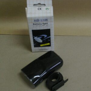 Faro bicicleta económico al manillar de pilas