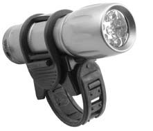 Faro - linterna bicicleta al manillar 9 leds