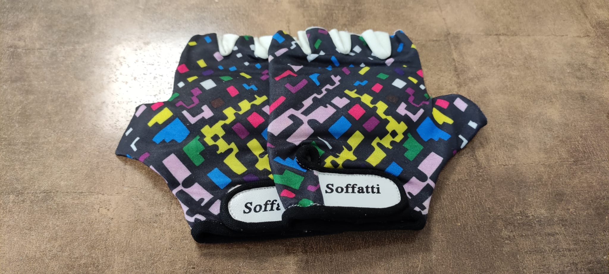 Guantes ciclista cortos licra varias tallas economicos - Imagen 4