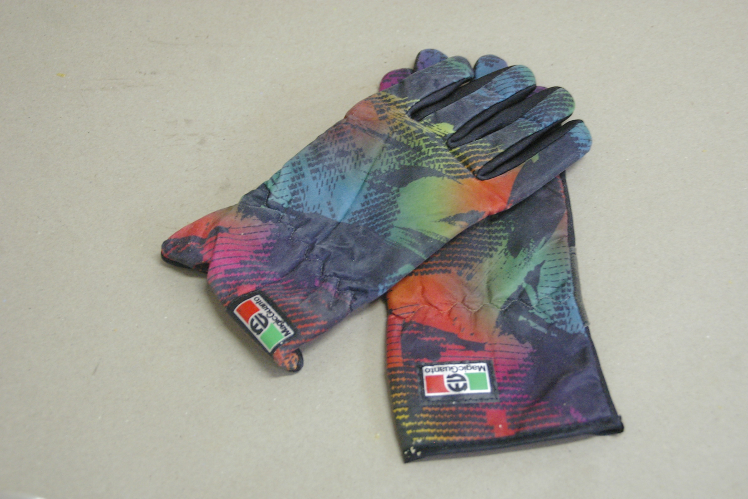 Guantes ciclista largos Magic talla S - Imagen 3