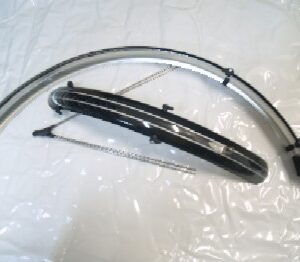 Guardabarros bicicleta paseo con varillas 26", juego