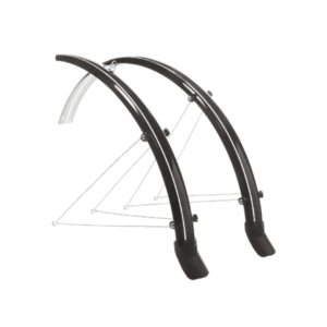 Guardabarros bicicleta paseo 28" hibrida, juego