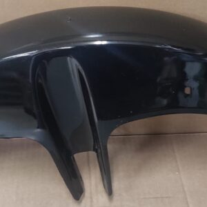 Guardabarros delantero plastico color blanco - negro