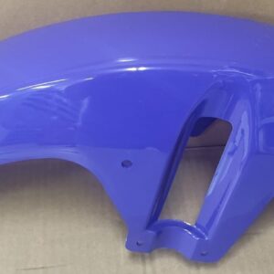 Guardabarros delantero plastico color azul