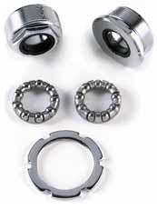 Juego cazoletas pedalier rosca BC 1.37x24