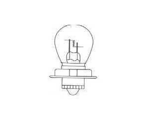 Lámpara Bosch P26S 6v15w