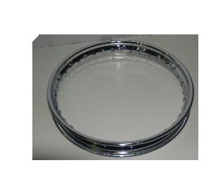 Llanta ciclomotor hierro 1.20x19 cromada