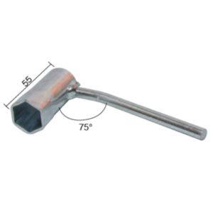 Llave bujia reforzada