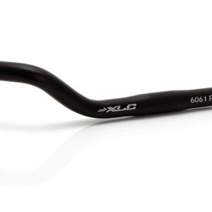 Manillar bicicleta paseo acero negro 31.8mm