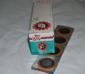 Parches Tip Top numero F-1, caja 100 unidades