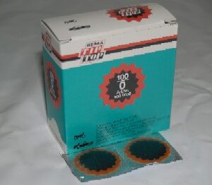 Parches Tip Top numero 0, caja 100 unidades