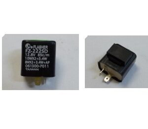 Pastilla intermitencia12 voltios Scooter 2 terminales