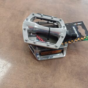 Pedal bicicleta BMX aluminio rosca 12mm, juego