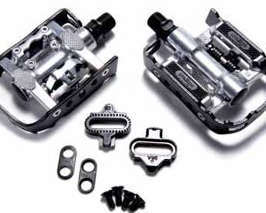 Pedal bicicleta aluminio automáticos/normal mixto, juego