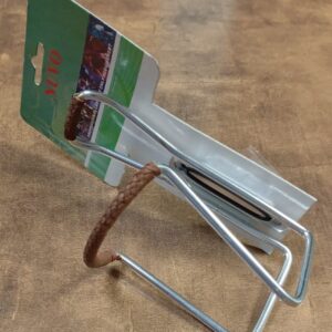 Portabotellas bicicleta aluminio revestimiento de piel