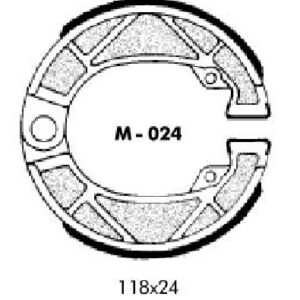 Zapata freno trasero Aprilia, juego