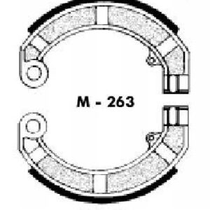 Zapata freno Trasera Vespa 150-200cc, juego