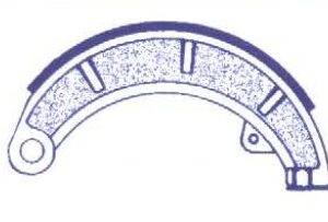 Zapata freno Trasera Vespino