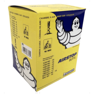 Camara Michelin 16MI 120/130/140-90 16 - 150/160-80 16 TR4 Valvula recta