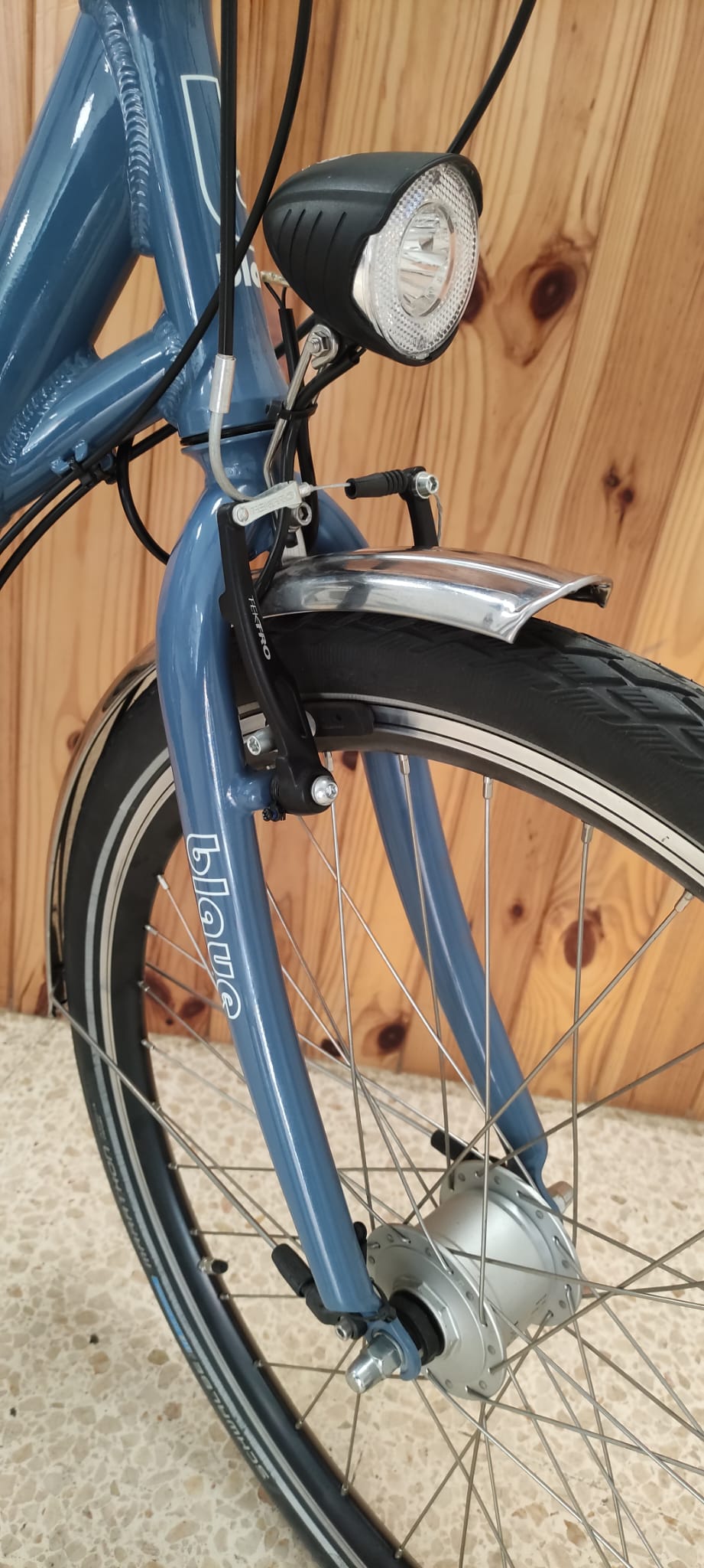 Bicicleta Blaue paseo 26" frenos V-brake 7 velocidades - Imagen 3