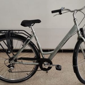 Bicicleta Blaue paseo 28" frenos V-Brake 6 velocidades Gris