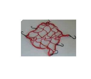 Red sujetapaquetes con ganchos