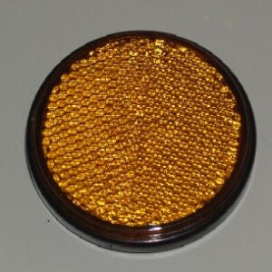 Reflectante naranja trasero ITV redondo adhesivo