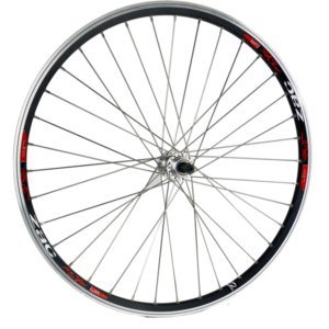 Rueda trasera aluminio 26" freno V-Brake piñon de rosca 6/7 velocidades